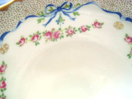 Ribbon and Roses Saucer