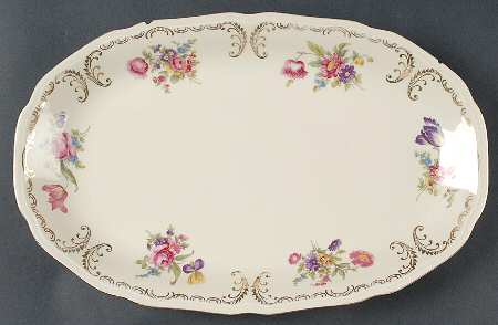 WIG1137 15" Oval Serving Platter