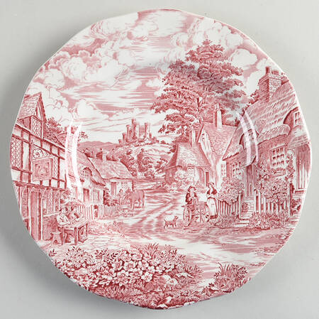 Old English Village Pink by Wedgwood