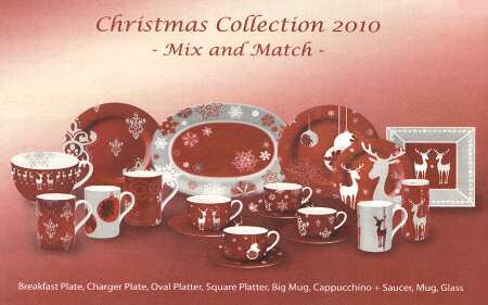 Winter Splendor Salad Plate