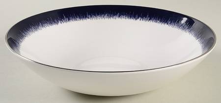 Jasper Conran Navy Fringe Coupe Soup Bowl
