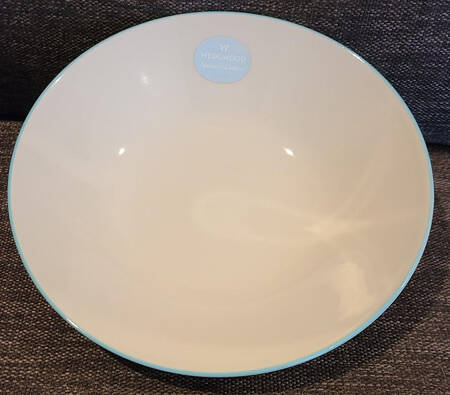 Nature's Canvas Limestone (White) 8" Individual Pasta Bowl