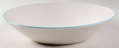 Nature's Canvas Limestone (White) 8" Individual Pasta Bowl