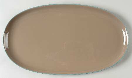Nature's Canvas Sandstone (Beige) 15" Oval Serving Platter