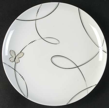Lismore Butterfly Salad Plate