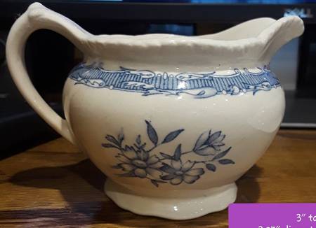 Rosedale Blue Creamer