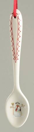 Christmas Icon Spoon-Teaspoon/Ceramic
