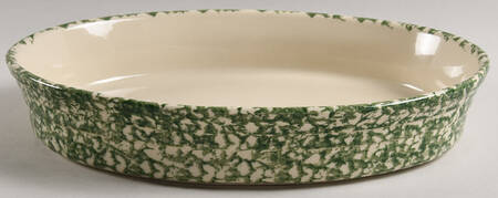 Green Sponge 11" Oval Baker