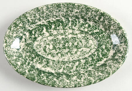 Green Sponge Underplate for Gravy Boat