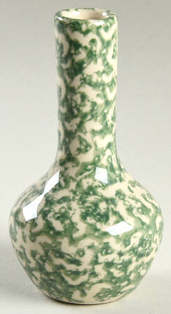 Green Sponge 5" Bud Vase