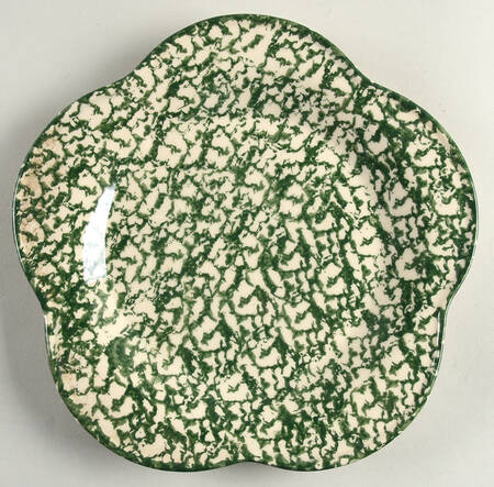 Green Sponge Dinner Plate