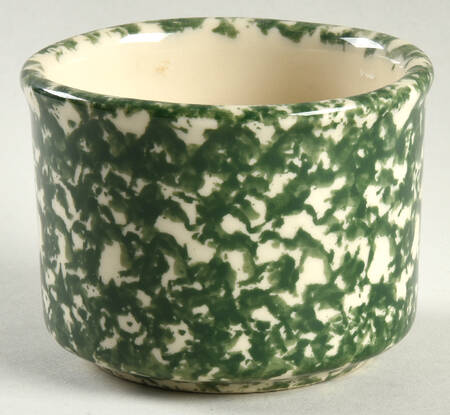 Green Sponge Small Open Crock