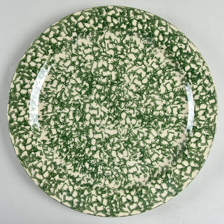 Green Sponge 12" Chop Plate (Round Platter)