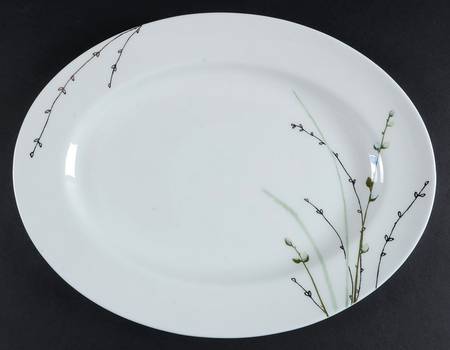 Willow 15" Oval Serving Platter