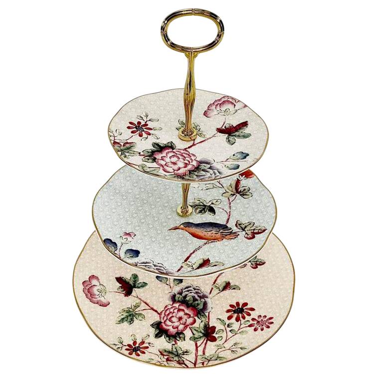Cuckoo Tea Story 3 Tier Serving Tray