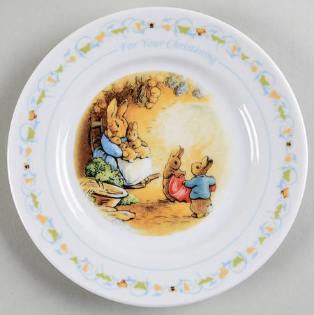 Peter Rabbit Christening by Wedgwood