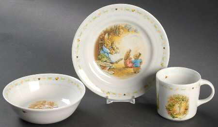 Peter Rabbit Christening (3 Piece) Child's Set
