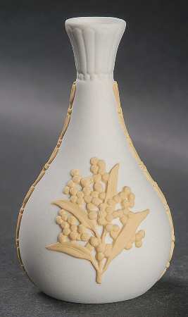 Cane on Cream Color Jasperware by Wedgwood