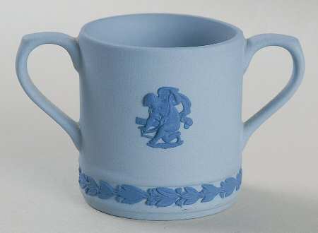 Portland Blue on Lavender by Wedgwood