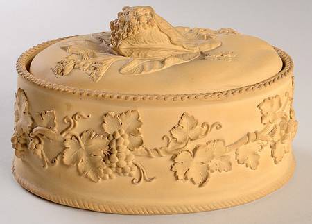 Cane Ware 1.25 Quart Oval Covered Casserole
