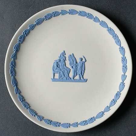 Lavender on Grey Jasperware by Wedgwood