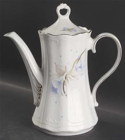 RXH22 Gold Trim Coffee Pot & Lid