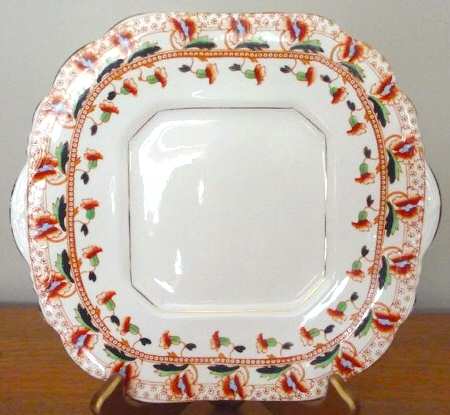 Wem Square Handled Cake Plate