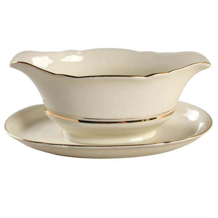 WIG1151 Gravy Boat with Attached Underplate