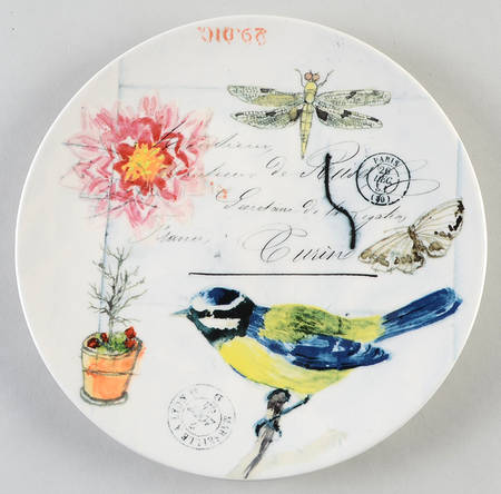 Spring Garden Salad/Dessert Plate