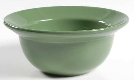 Lifestyle Medium Green Rim Cereal Bowl