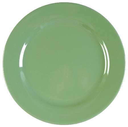 Lifestyle Medium Green Salad Plate