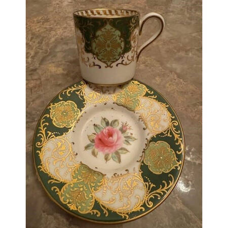 X6191 Flat Demitasse Cup & Saucer Set