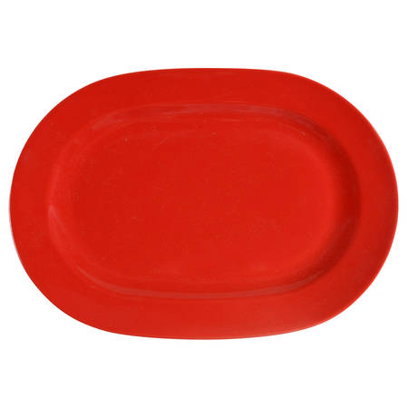 Fun Factory Red (China) 13" Oval Serving Platter