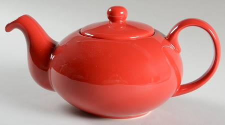 Fun Factory Red (China) Teapot & Lid