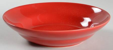 Fun Factory Red (China) Rim Soup Bowl