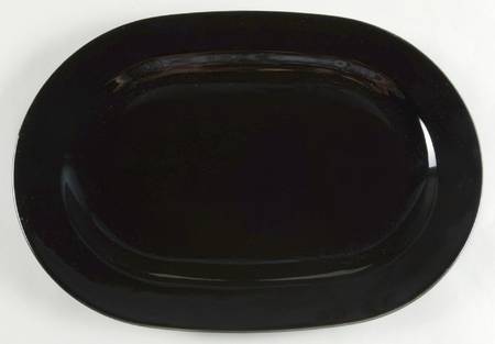 Fun Factory Black (China) 13" Oval Serving Platter