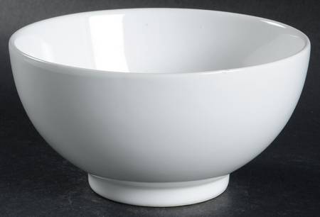 Fun Factory White (China) Soup/Cereal Bowl