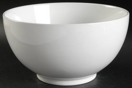 Fun Factory White (China) 9" Round Serving Bowl