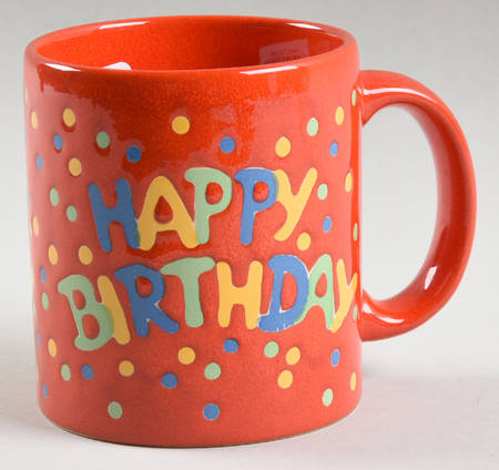 Happy Birthday Red Mug