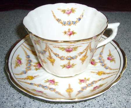 Celtic Flat Cup & Saucer Set