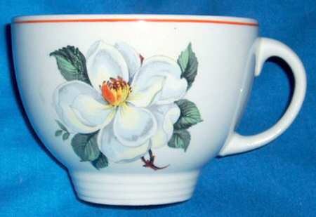 Gardenia Flat Cup
