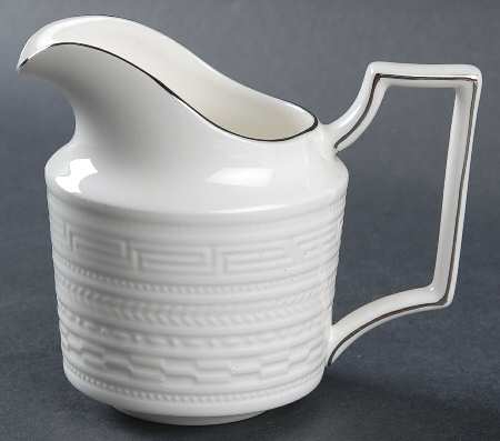 Intaglio Platinum Creamer