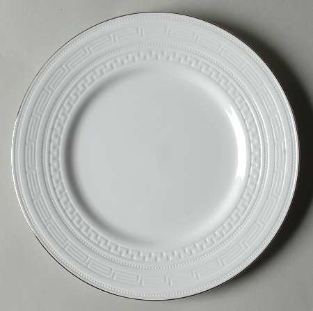 Intaglio Platinum Accent Salad Plate