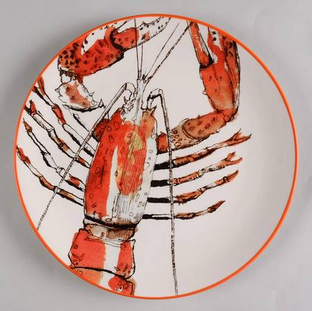 Seafood Boil Dinner Plate by Williams-Sonoma