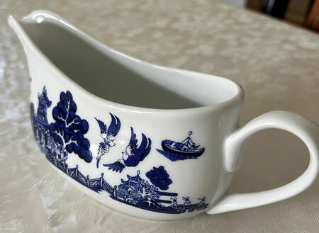 Blue Willow Gravy Boat
