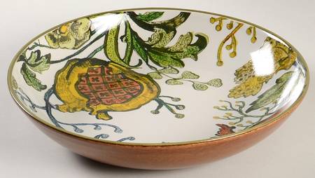 Pomegranate 13" Pasta Serving Bowl