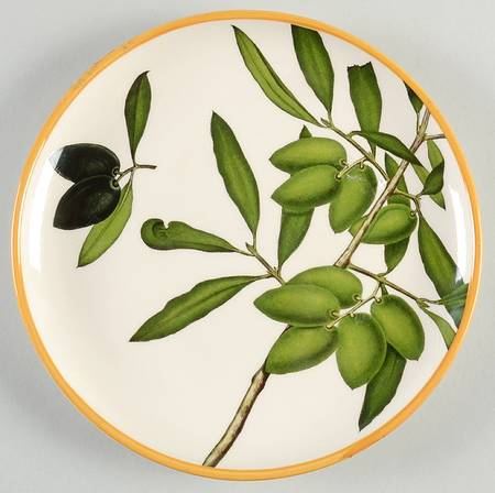 Botanical Fruit Salad Plate