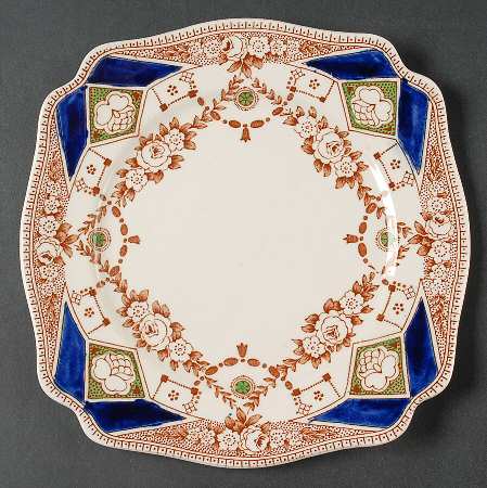 Stafford Brown Salad Plate