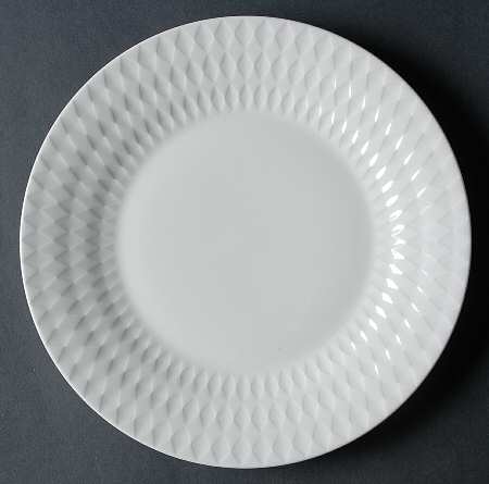 Diamond Embossed Salad Plate