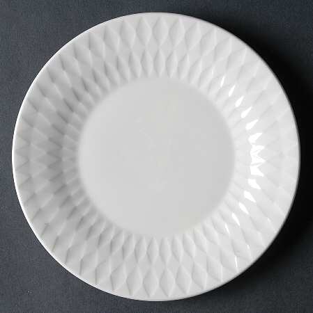 Diamond Embossed Bread & Butter Plate
